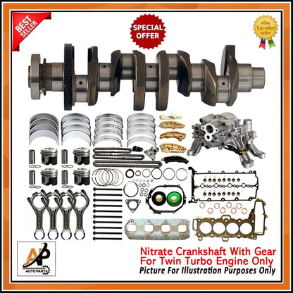 Engine Rebuild Kit with Crankshaft for Land Rover 204DTA 2.0 Diesel (2010–2019)