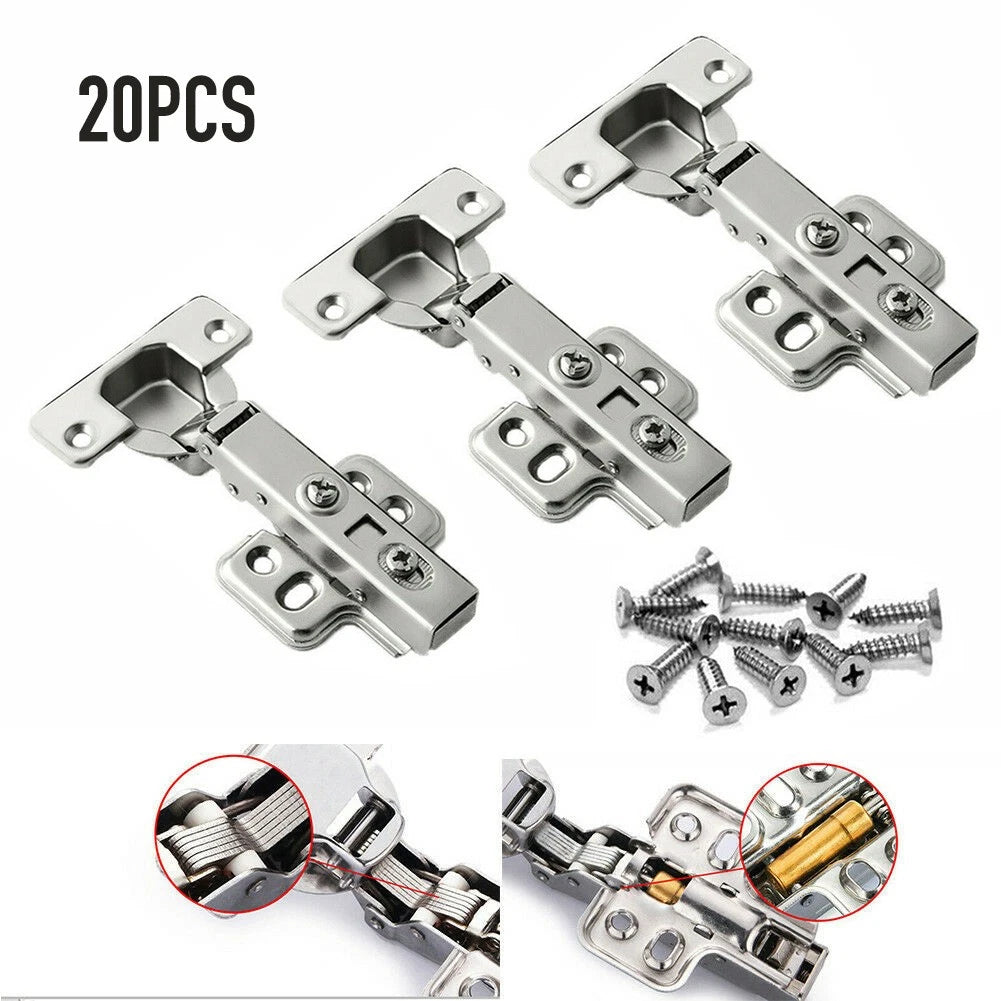 Hydraulic Buffer Hinges for Cabinet Accessories - Detachable