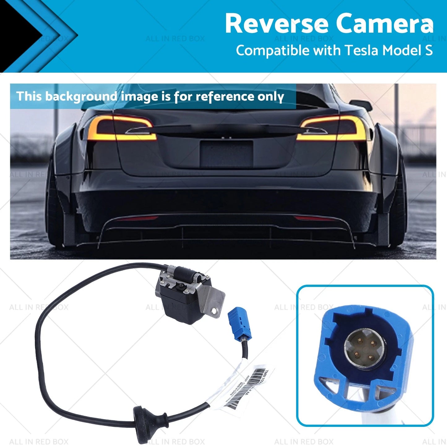 Rear Back Up View Camera for Tesla Model S 85 (2012-2023)