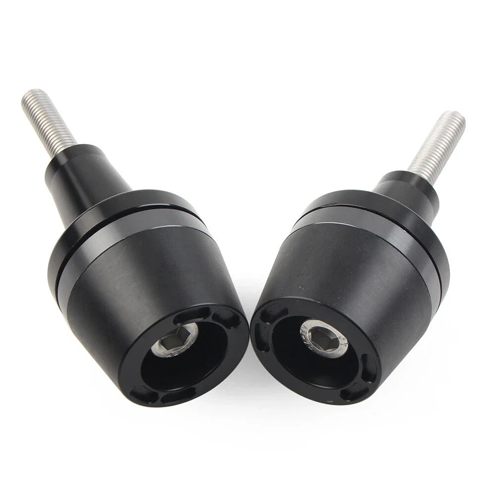 Black Frame Sliders Crash Protectors for Yamaha Suzuki Honda Kawasaki Universal