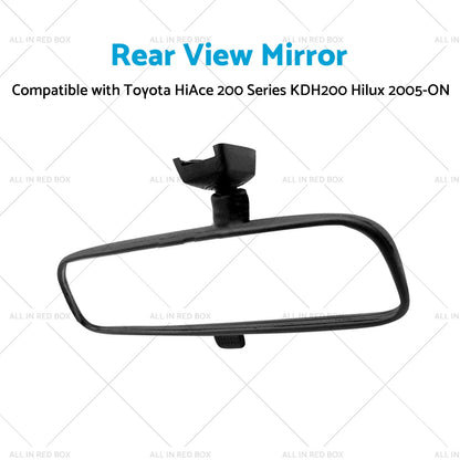Rear View Mirror for Toyota HiAce 200 Series KDH200 Hilux (2005-2023)