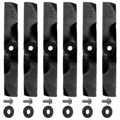 Deck Blade and Bolt Kit for John Deere 48 Inch 180 240 245 260 (196)
