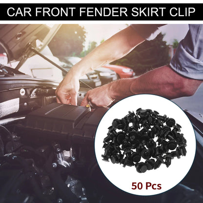 Front Fender Skirt Clips for Honda CR-V 1997-2020 & CR-Z 2011-2016, 50 Pcs
