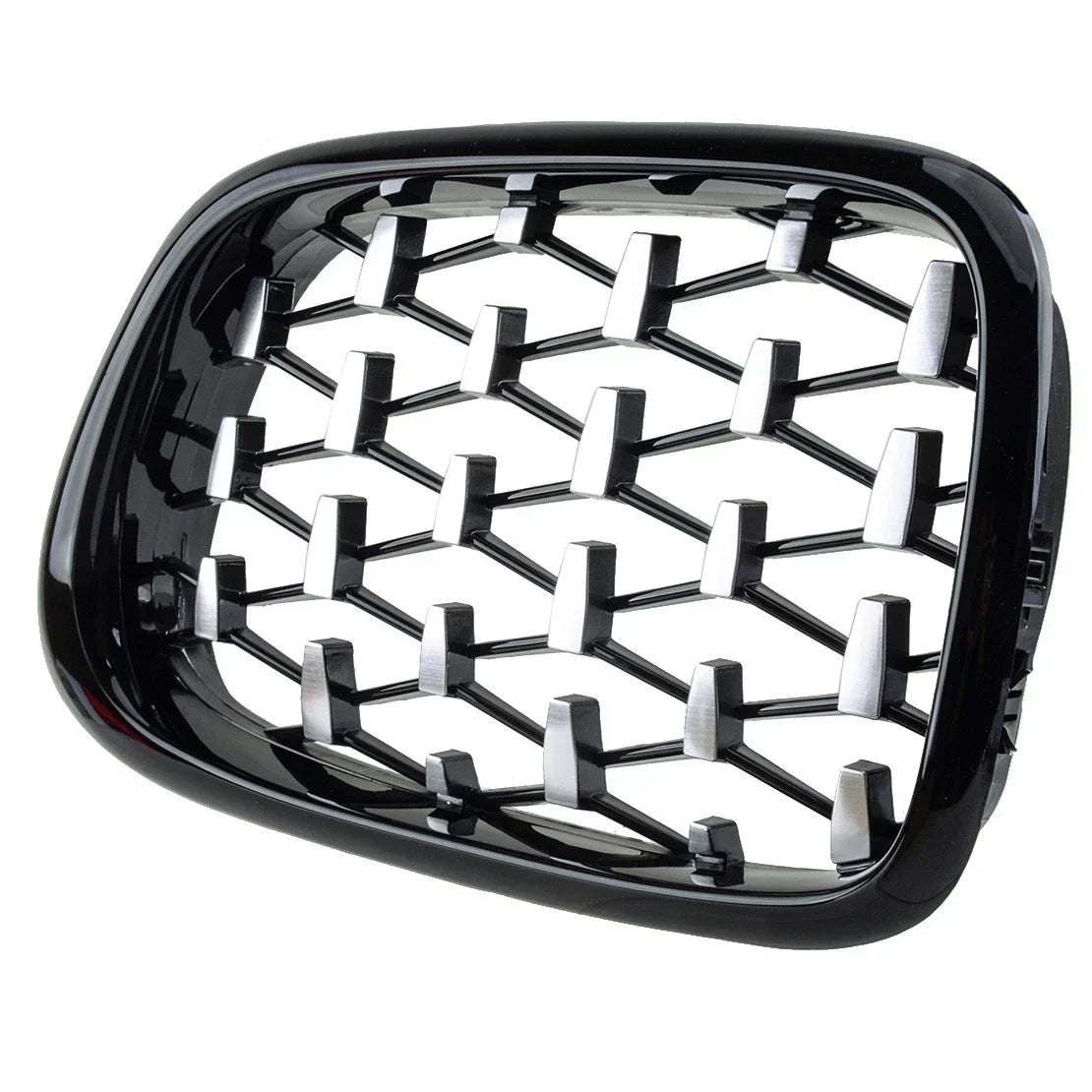 2 x Diamond Style Front Grille for BMW E39 5 Series M5 (1997-2003)