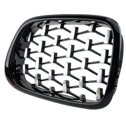 2 x Diamond Style Front Grille for BMW E39 5 Series M5 (1997-2003)