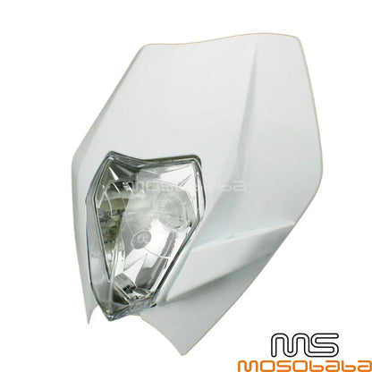 Enduro Dirt Bike Headlight for Suzuki DR-Z125, DR125SE, Honda CR80, CR450R