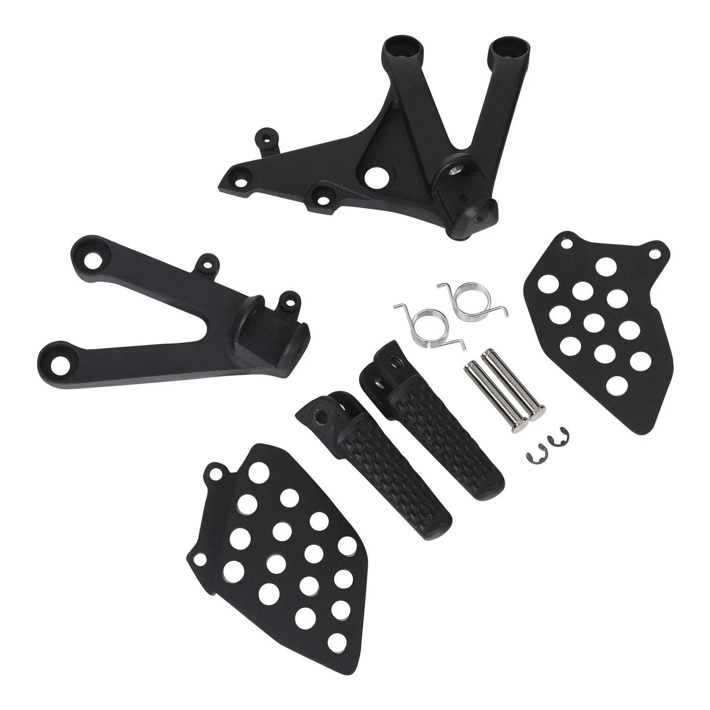 Driver Foot Pegs Footrests Bracket for Honda CBR600RR (2007-2025)