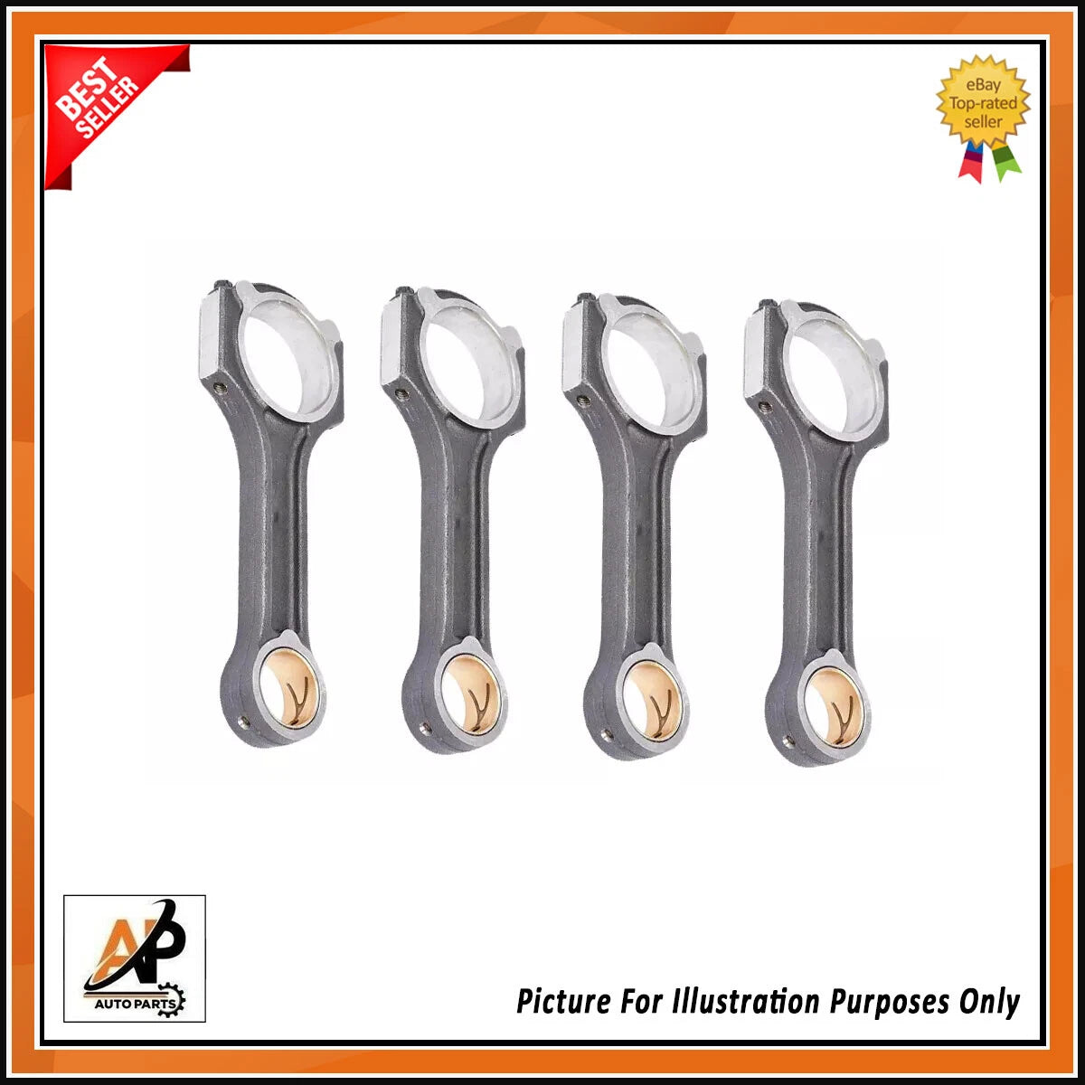Connecting Rod Set OEM Replacement for Hyundai Santa Fe (2006–2019)