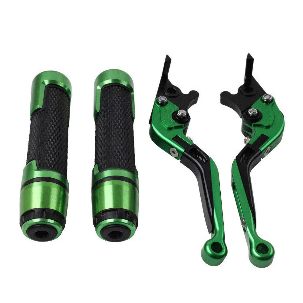 Extendable Brake Clutch Levers & Handlebar Grips for Suzuki GSXR150 (2017-2023)