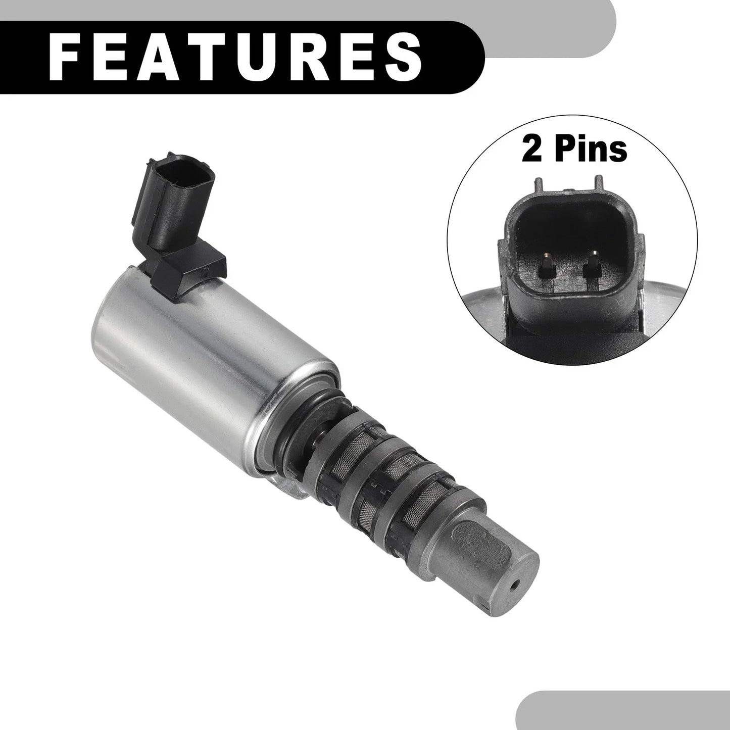 2 x Variable Valve Timing VVT Solenoids for Honda Civic (2013-2015)