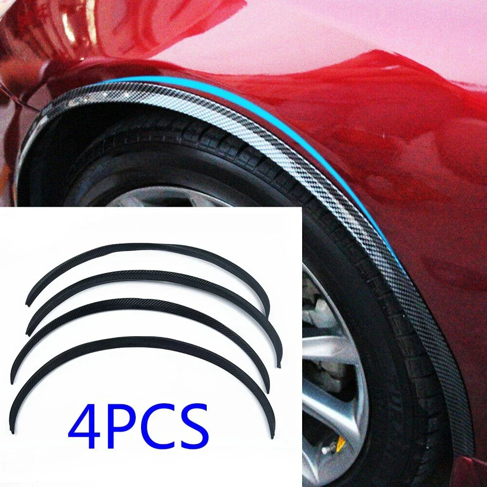 Wheel Eyebrow Protector Exterior Rubber Trim Flare