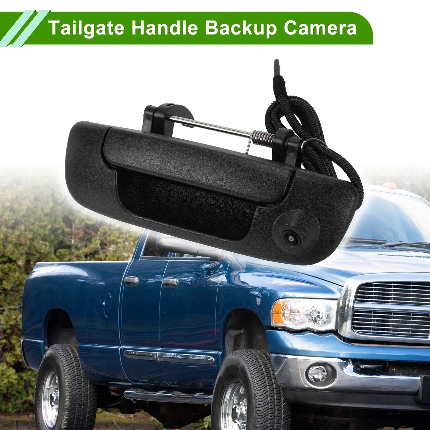 Tailgate Handle Backup Camera for Dodge Ram 1500 (2013-2018)