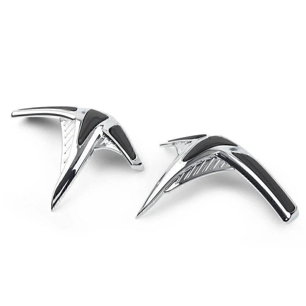 Chrome Fairing Saddlebag Scuff Protectors for Honda Goldwing GL1800 (2001-2011)