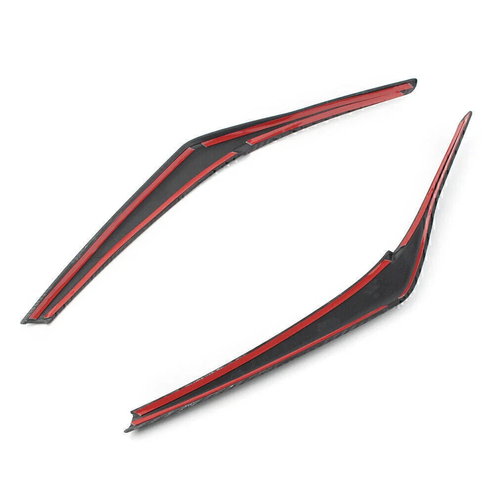 Black Headlight Eyebrow Trim for Toyota Camry SE XSE (2018-2024)
