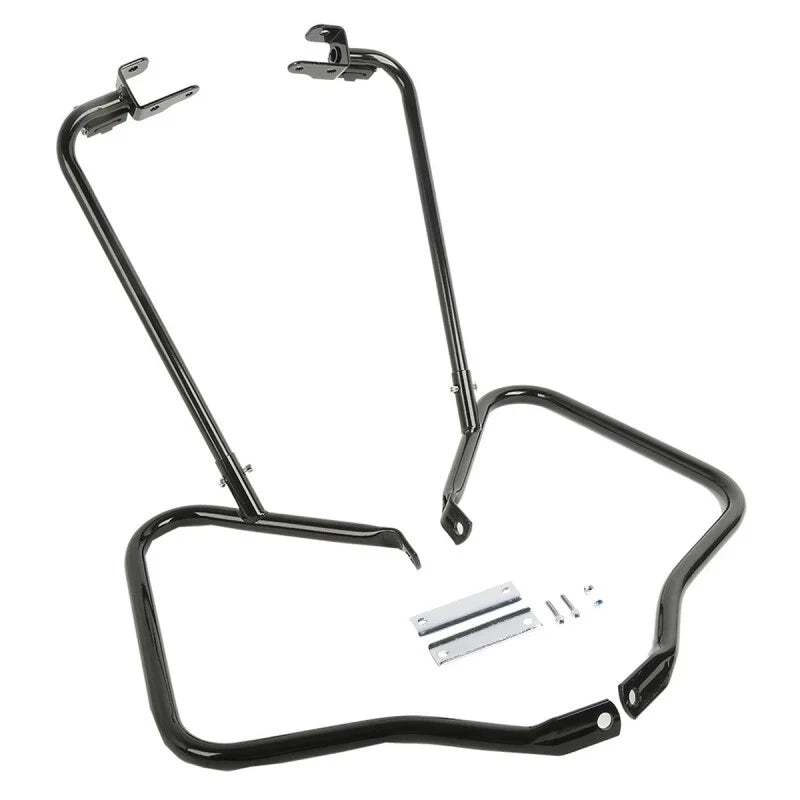 Saddlebag Bracket Crash Bars for Harley Touring FLHR FLHX FLTR (2014-2024)