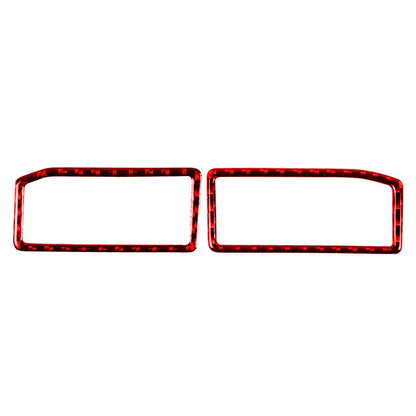 Carbon Red Dashboard Air Vent Outlet Cover Trim for Lexus RC300 350 200T (2015-2024)