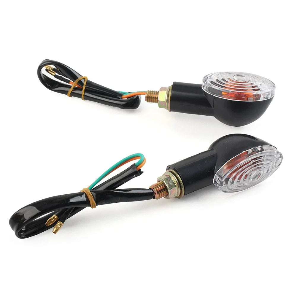Clear Turn Signal Light Indicator Blinker for Kawasaki KLX110 (2009)