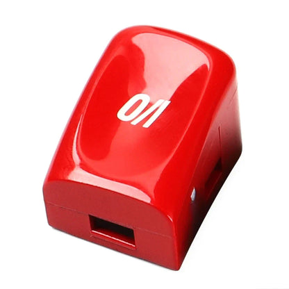 Red I/O Switch Button Trim for BMW 3 Series E46 M3 (1998-2006)