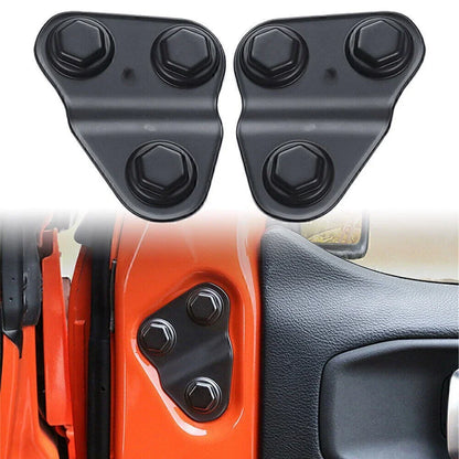 Door Screw Protector Covers for Jeep Wrangler JL JLU JT (2018-2021)