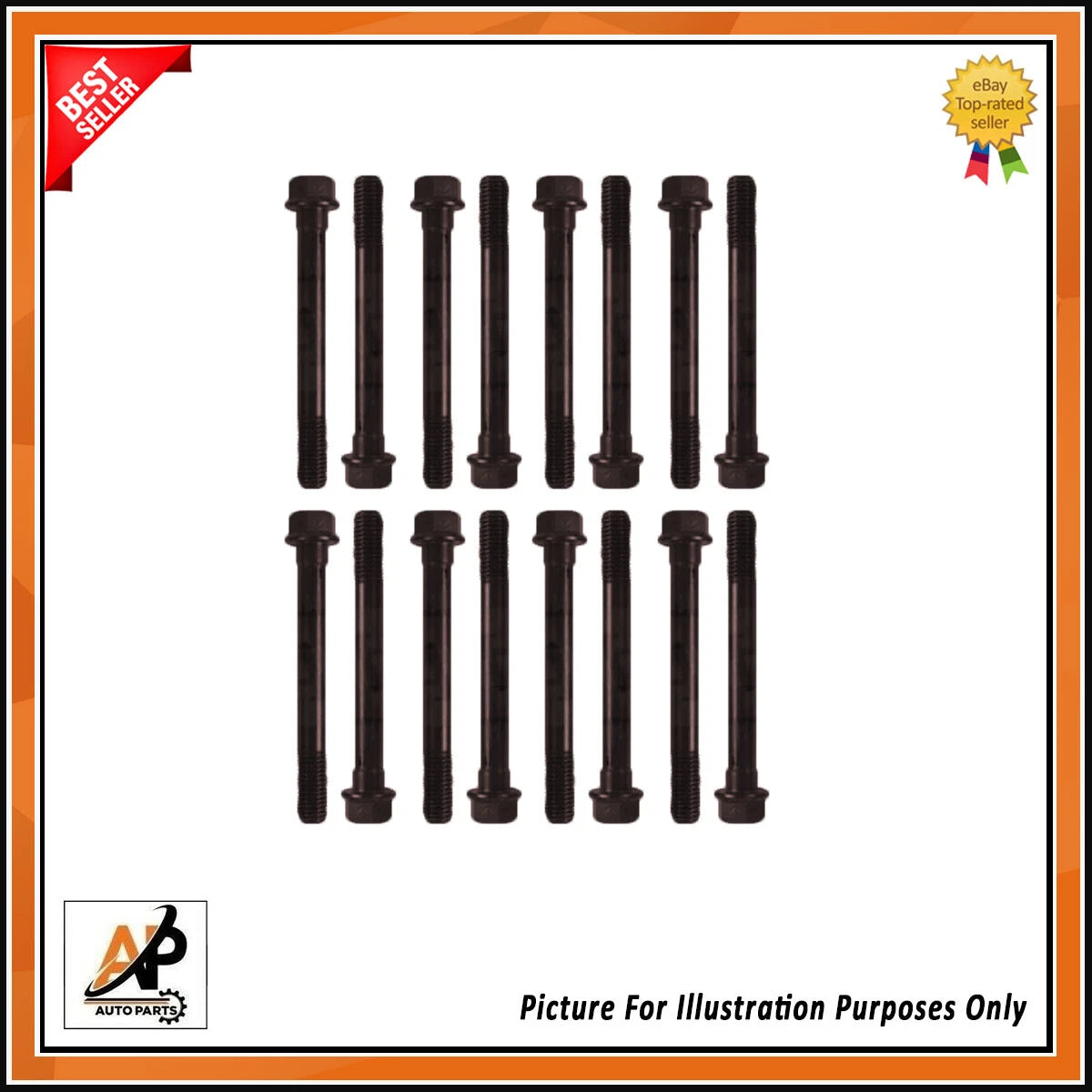 Head Bolt Set OEM Replacement for Land Rover 3.0 TDV6 (2006–2016)