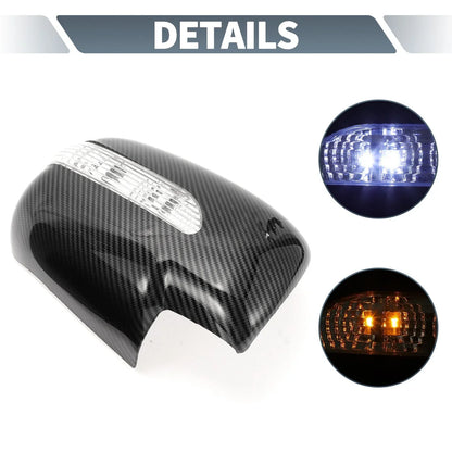 Rearview Mirror Cover Overlay Carbon Fiber for Lexus RX330 (2004-2006)