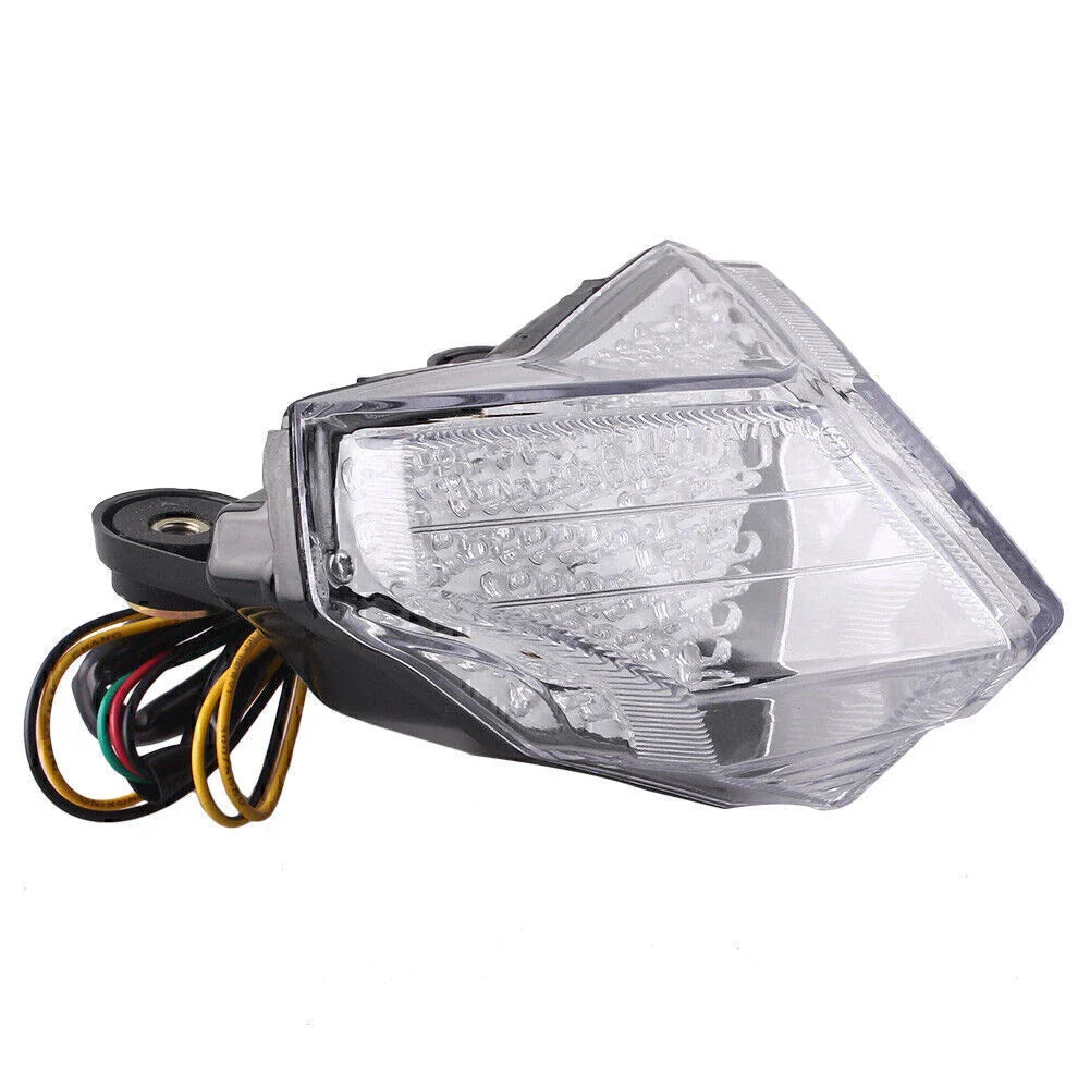 Clear Rear Tail Light Turn Signals for DUCATI 1198 R CORSE 2008-2010