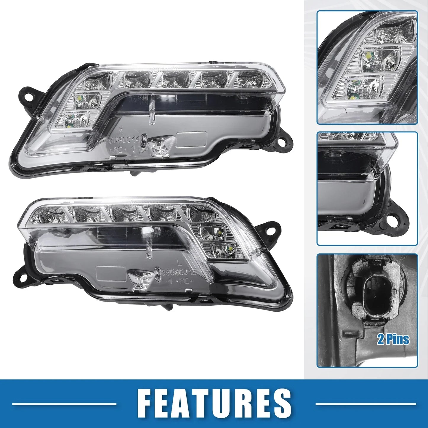 LED Daytime Running Lights for Mercedes