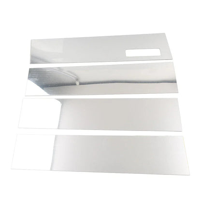 Pillar Post Set Door Window Trim Covers for Ford F150 2015-2022