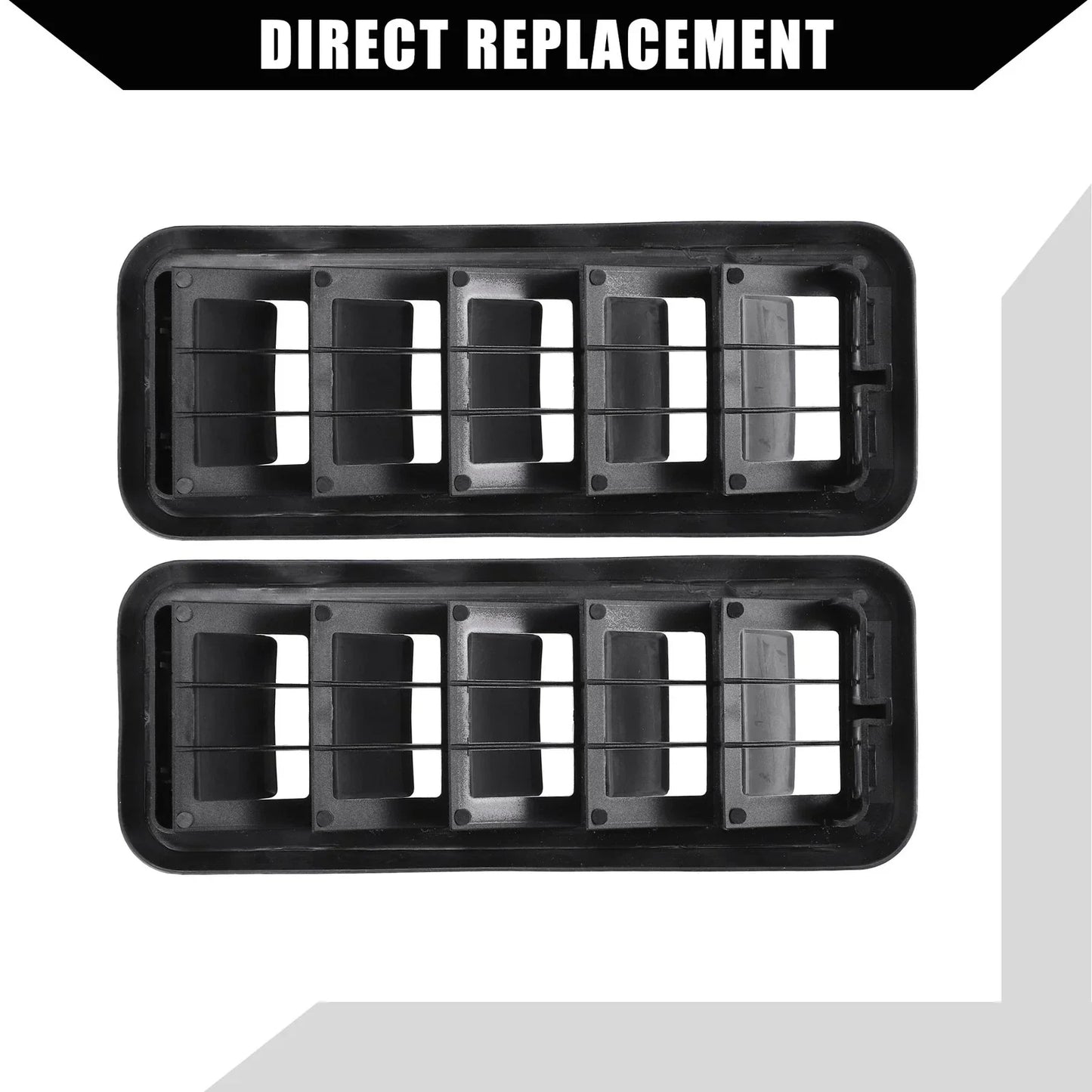 Back Panel Air Vent Grille for GMC Chevrolet Silverado  2 x Pieces