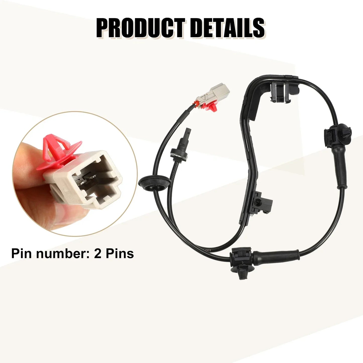 ABS Wheel Speed Sensor Rear Right for Honda City (2003-2008)