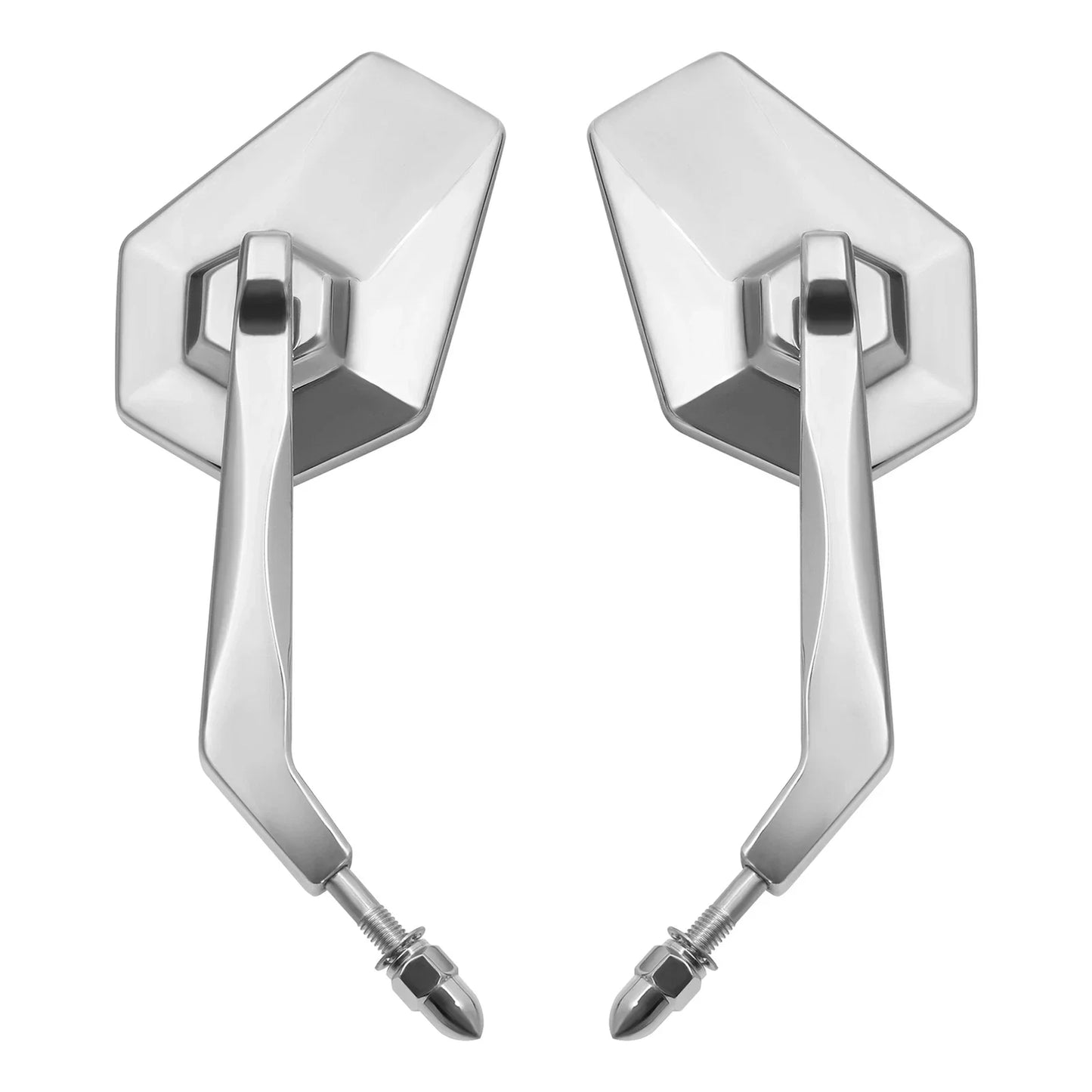 Chrome Rear-View Side Mirrors for Harley Electra Road Street Glide (1982-2023)
