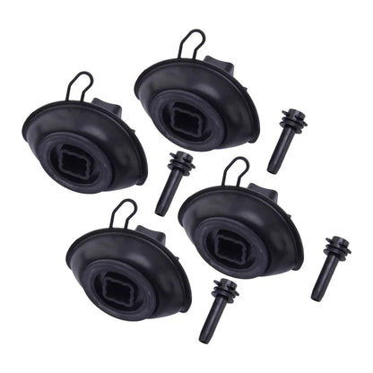 4 x Carburetor Vacuum Piston Diaphragms for Honda XRV750 Africa Twin (1990-2003)