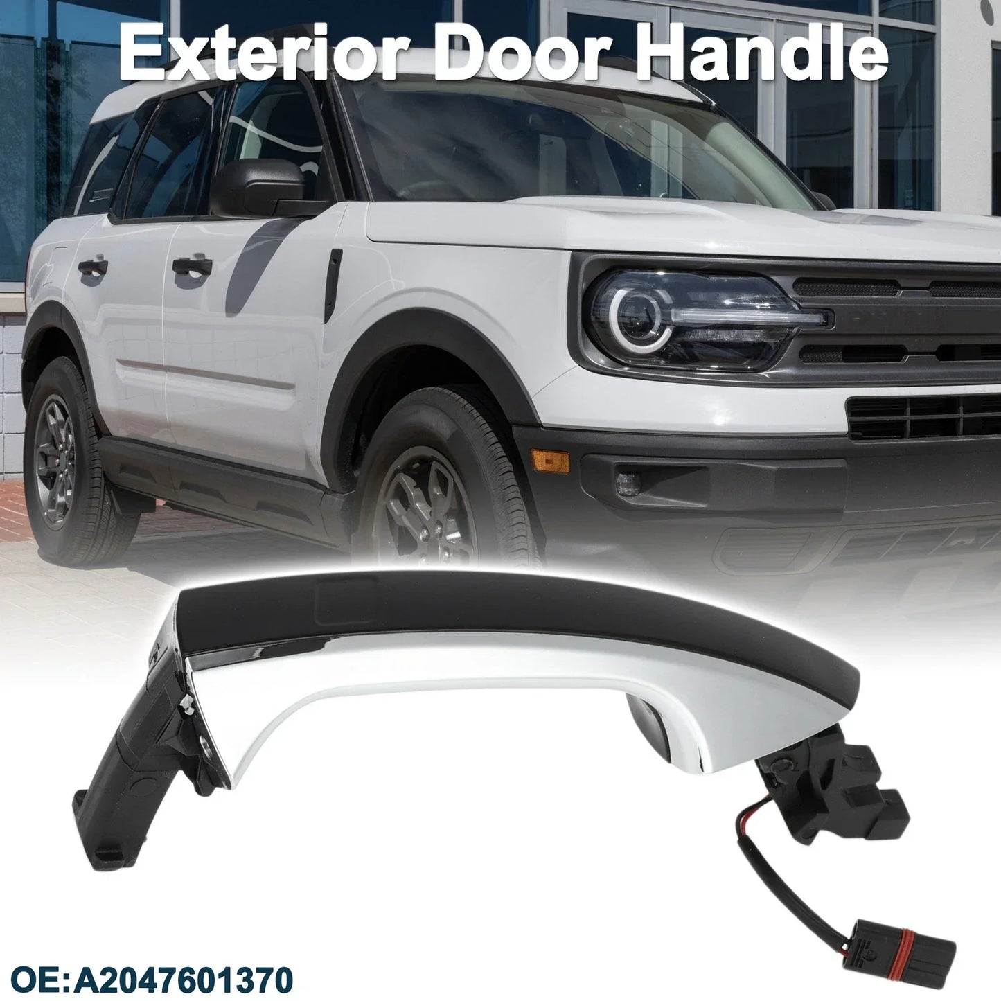 Exterior Door Handle for Mercedes-Benz W212 E-Class (2009-2016) Black