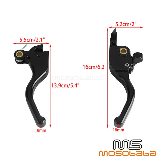 Adjustable Brake Clutch Lever for Harley Touring Street Glide Road Glide (24)