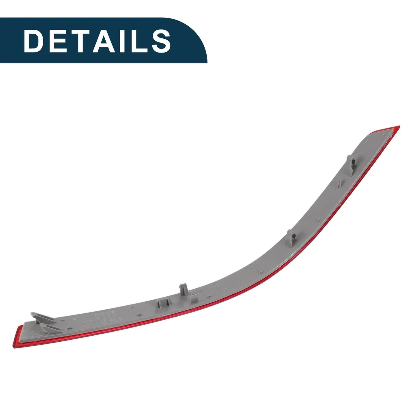 Rear Left Bumper Reflector for Mercedes-Benz R350 (2011-2012) Red