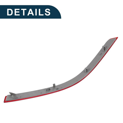 Rear Left Bumper Reflector for Mercedes-Benz R350 (2011-2012) Red
