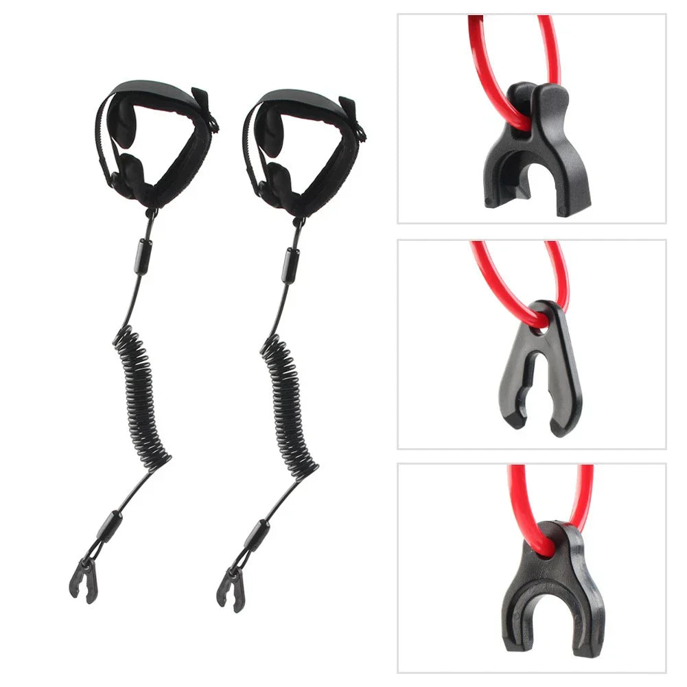 Yamaha Jet Ski Emergency Stop Switch Safety Lanyard Cord Red