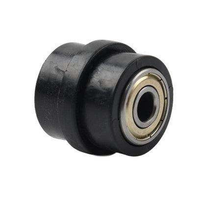 8MM Drive Chain Pulley Roller Slider Tensioner Wheel for Street Bike Black
