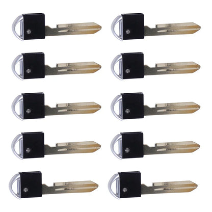 10x Key Blanks Key Blade Remote Control for Nissan Armada Infiniti FX35