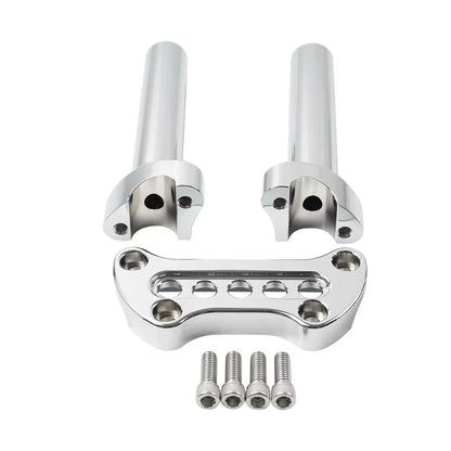 6.5" Handlebar Riser 1" Top Clamp for Harley Dyna Sportster XL883 XL1200 (2004-2023)