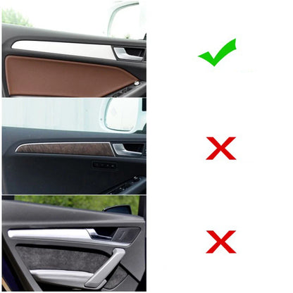 4 x Carbon Fiber Interior Door Handle Covers for Audi Q5 (2010-2018)