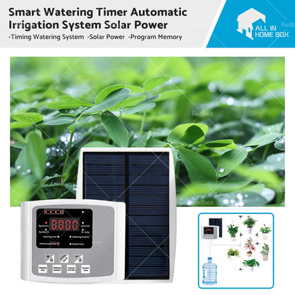 Self Watering System Irrigation Timer 10M Solar for Plants