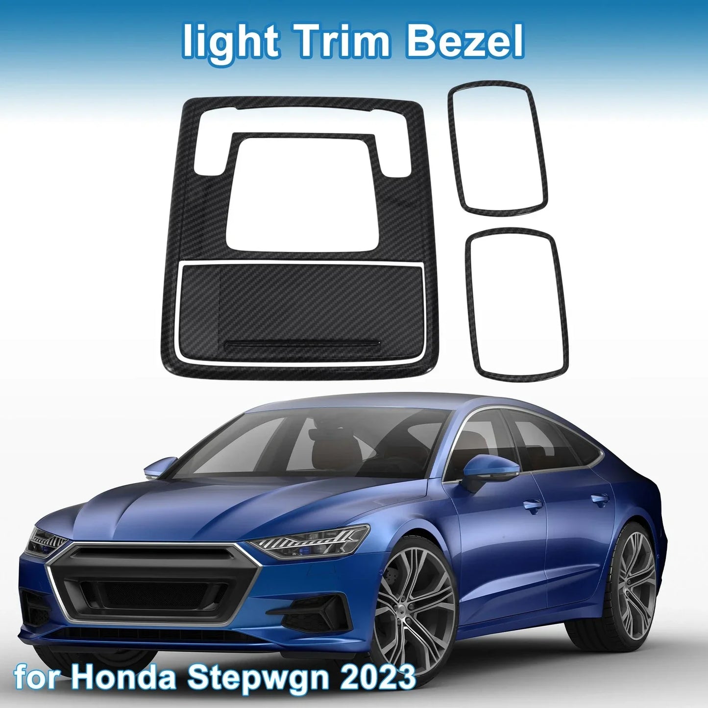 Light Trim Bezel for Honda Stepwgn 2023 Front Row & Rear Row Lamp Covers