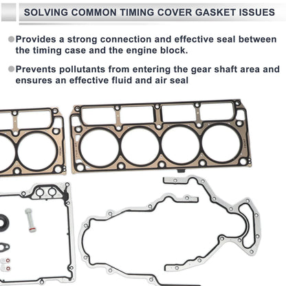 Gen 3 LS Head Gasket Kit for GM Chevy LS1 LS6 LQ4 LQ9 4.8L 5.3L 5.7L (2000-2006)