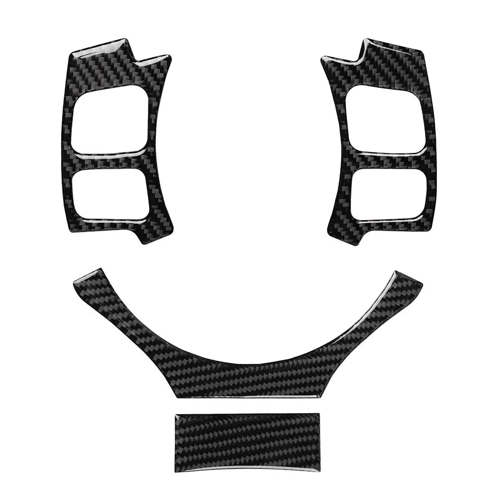 4 x Carbon Fiber Steering Wheel Cover Trim for Lexus IS250 NX200 300h