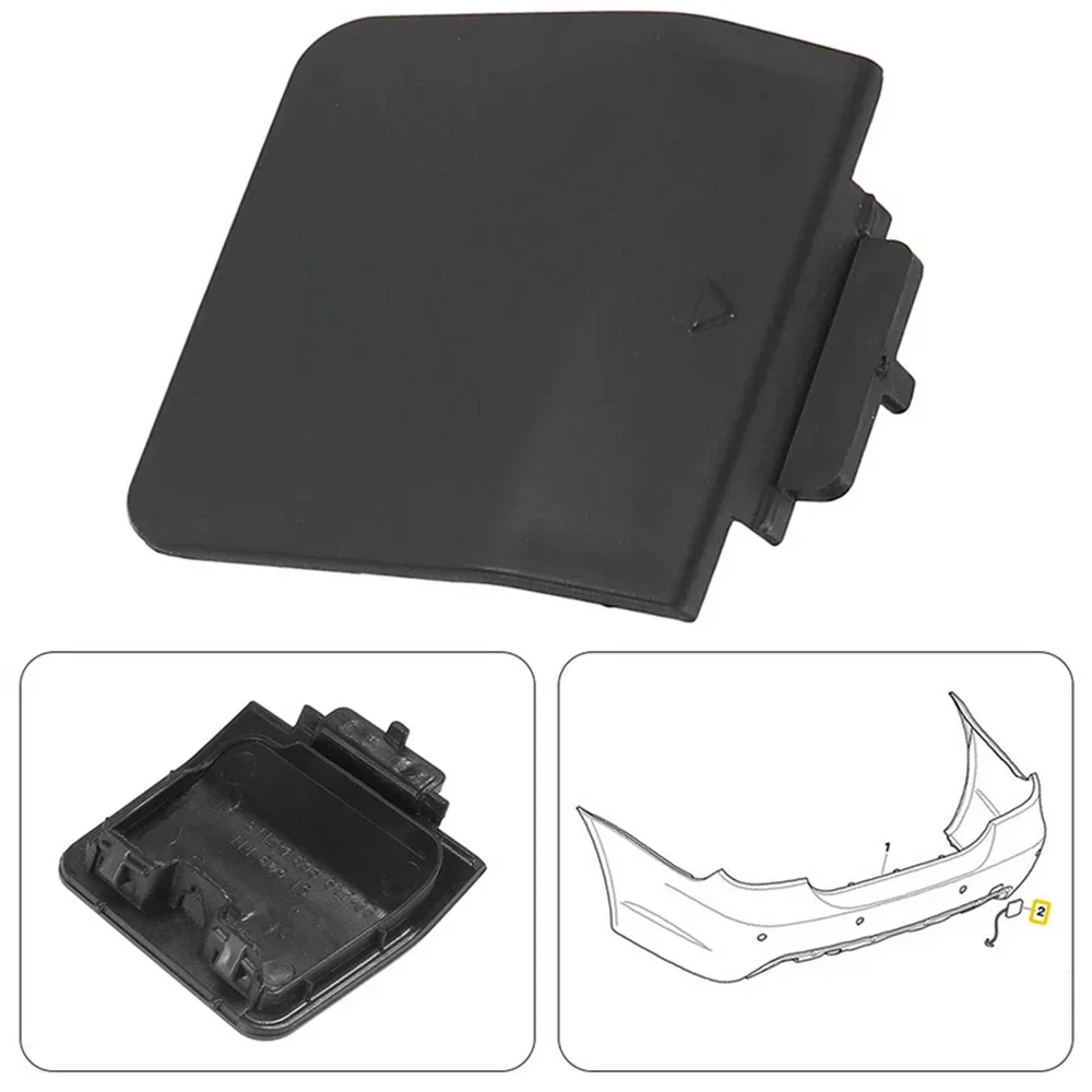 Rear Bumper Tow Eye Hook Cover for BMW E60 5 Series (2005-2010)