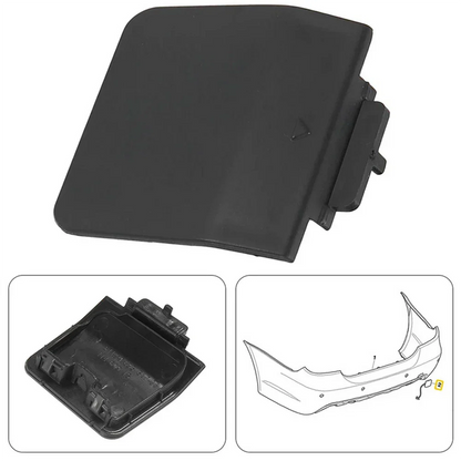Rear Bumper Tow Eye Hook Cover for BMW E60 5 Series (2005-2010)