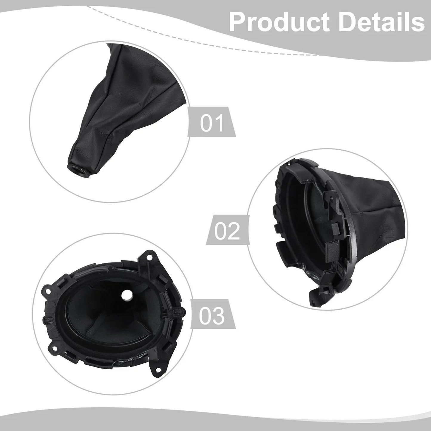 Shift Knob and Rod Cover for Honda Fit/Jazz (2009–2015)