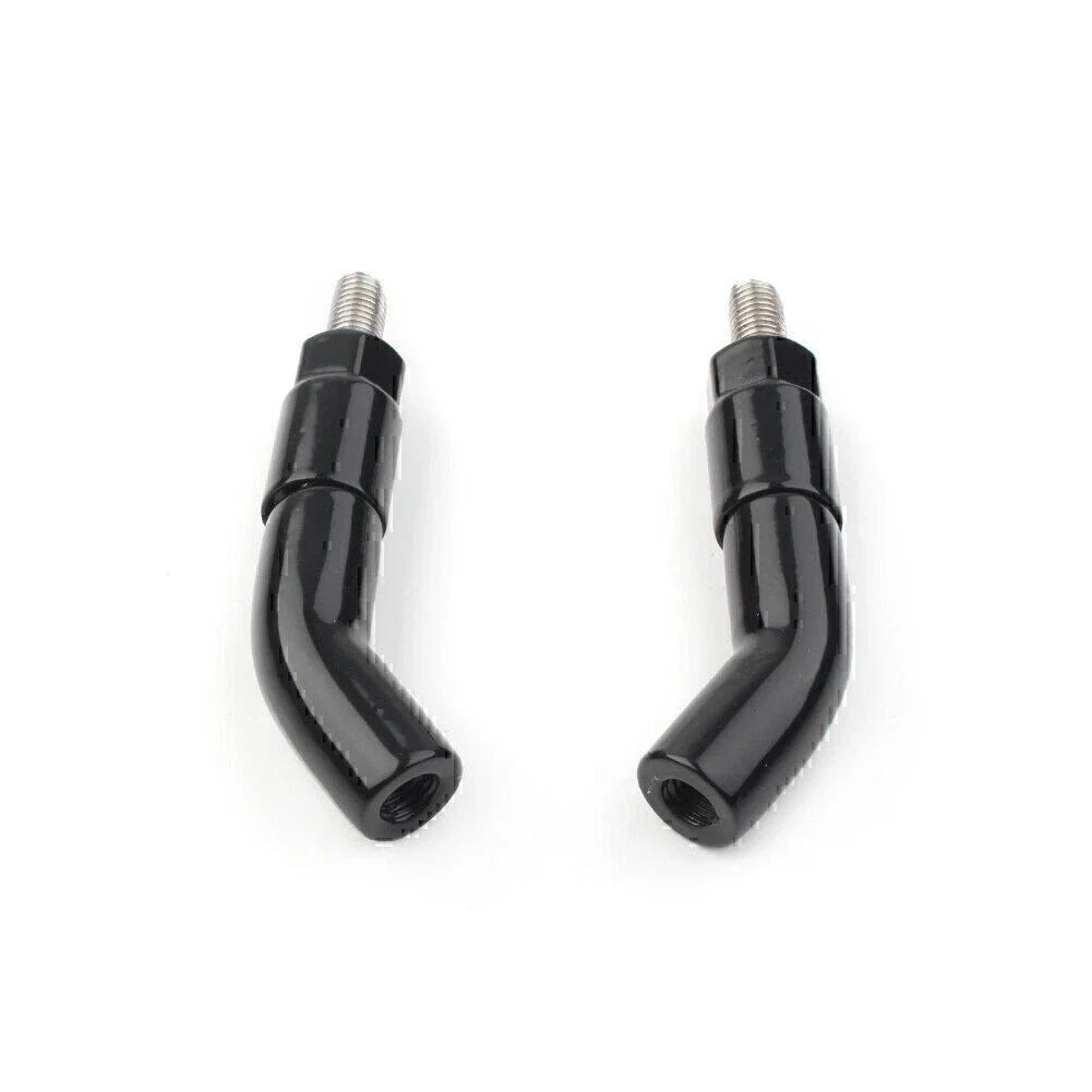 Black Mirror Stem Extenders for Harley Iron 1200 XL1200NS (2018-2019)
