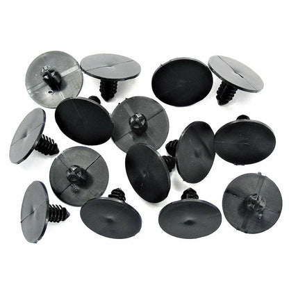 16x Hood Insulation Retainer Pad Clip for 1/4in Hole-2in Dia for Car/Truck